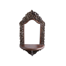 Brown Wood Jharokha